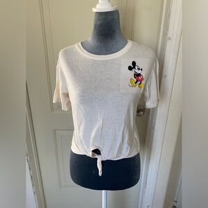 Disney cropped shirt